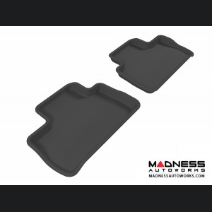 Land Rover LR2 Floor Mats (Set of 2) - Rear - Black by 3D MAXpider